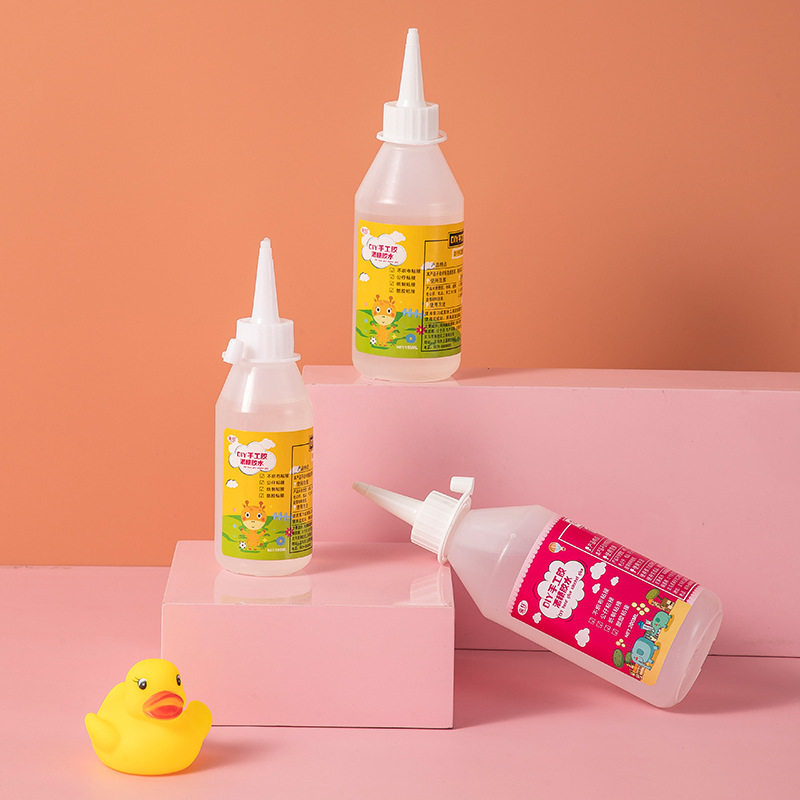 Alcohol Glue Non-Woven Fabric Hemp Rope Button Painting Glue Children's DIY Styrofoam Handmade Soft Glue Multi-Capacity High Viscosity