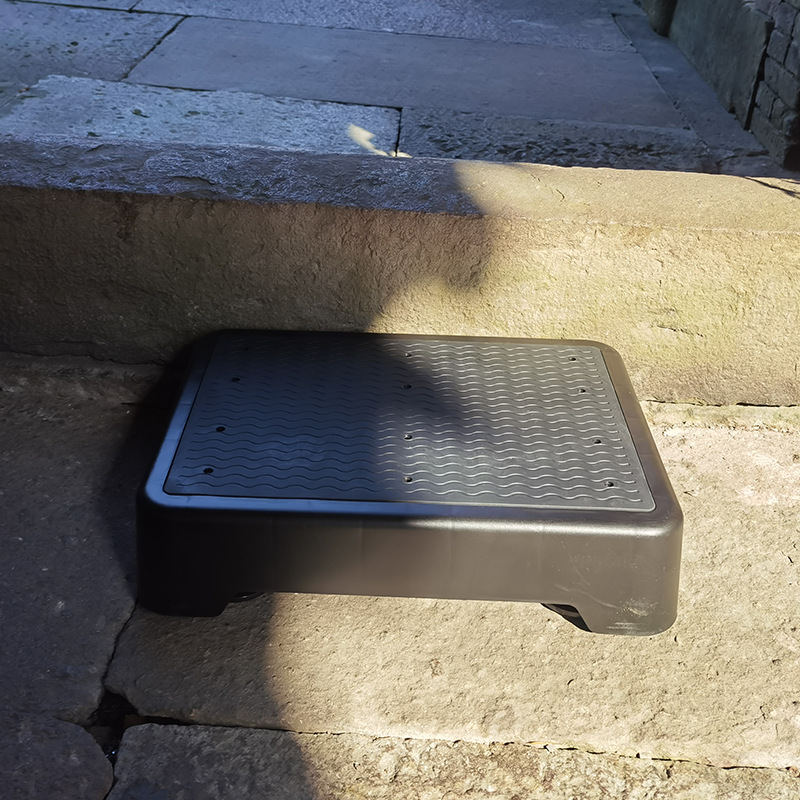 Non-Slip Household Outdoor Half-Step Step Auxiliary Stool Foot Pedal Heightening Pad One-Layer Extendable Step Stool