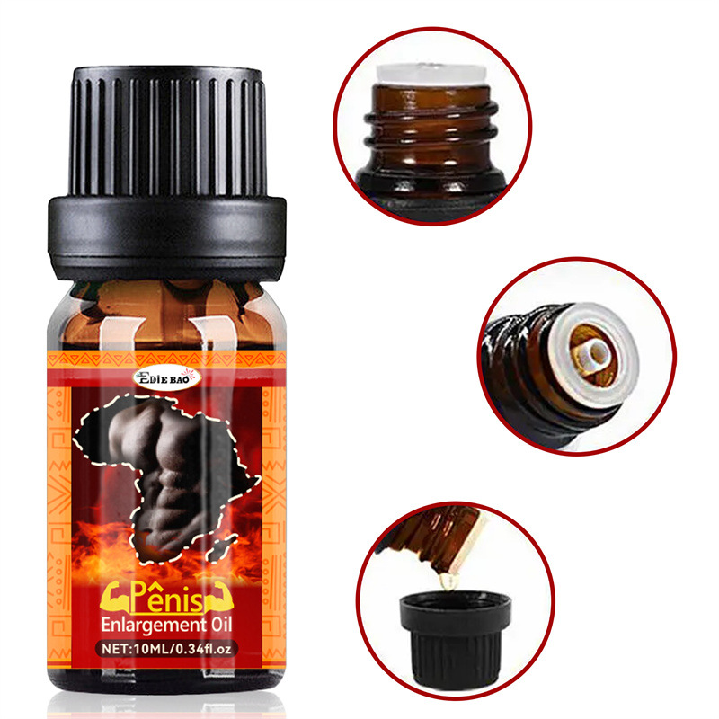EDIE BAO Cross Border in stock English Men's Private Part Massage Essential Oil Men's External Massage xxxl10ml