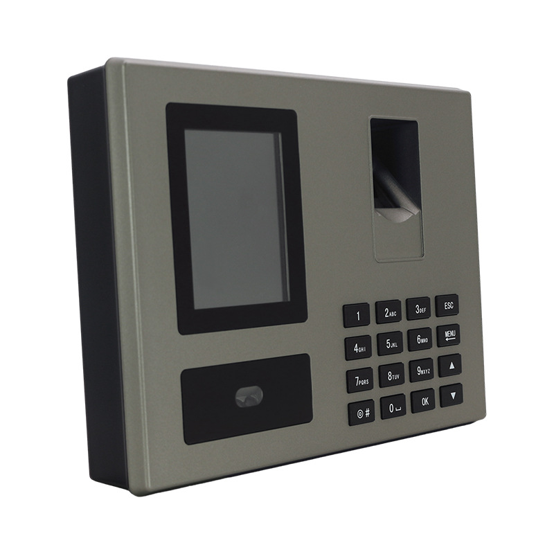 Attendance machine FA03 face recognition in Chinese and English 25 foreign languages display facial fingerprint intelligent integrated check-in punch-in machine