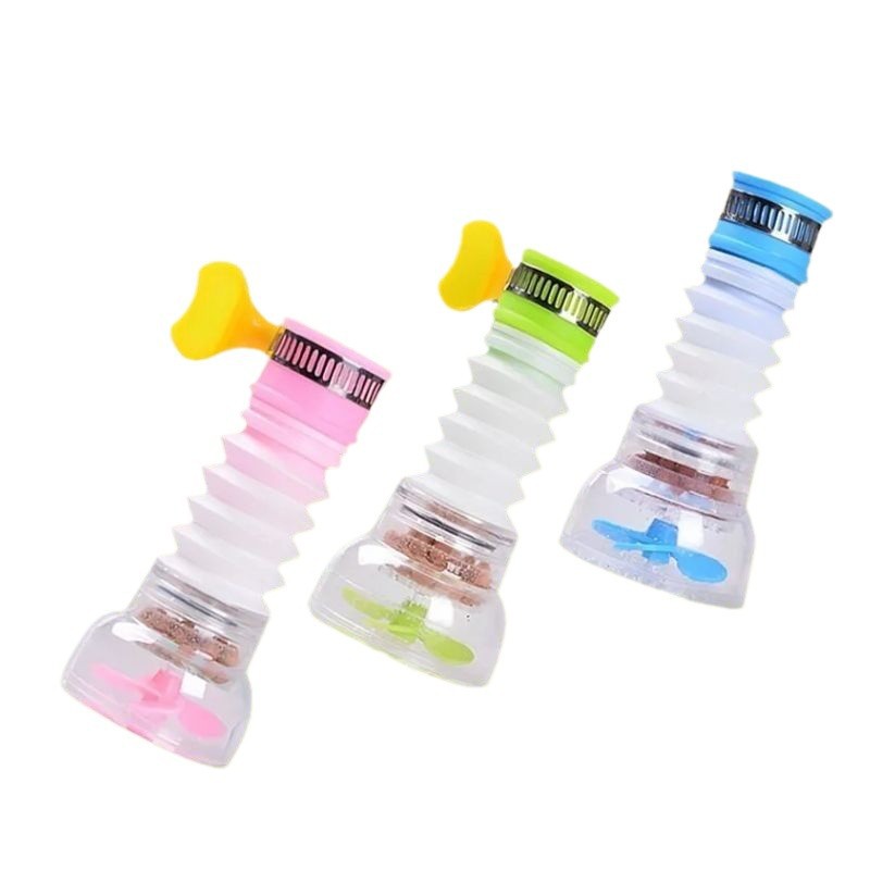 Kitchen universal faucet splash-proof shower filter extender rotatable telescopic tap water water water saving filter
