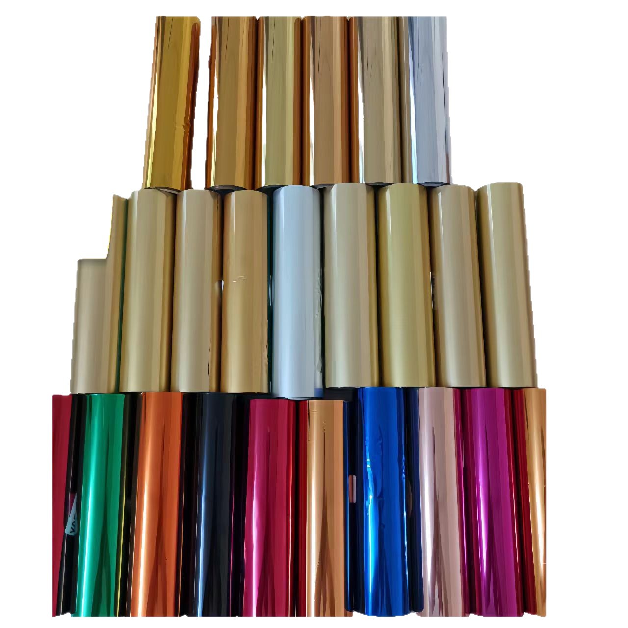 light yellow plastic hot stamping paper yellow green sub-photo aluminum hot stamping foil PU hot stamping paper leather paper packaging