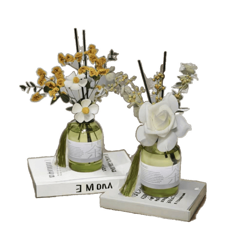 Gardenia Tea Fragrance Aromatherapy Home Bedroom Long-Lasting Room Essential Oil Incense Toilet Bathroom Gardenia Fragrance