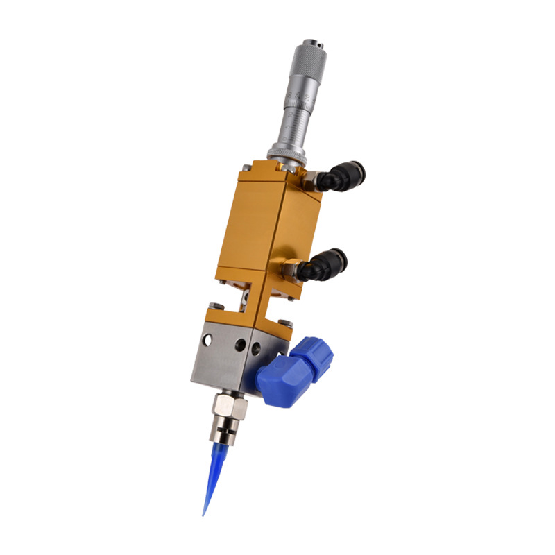 405 High-Precision Single Liquid Dispensing Valve Ejector Type Single Gas Control Micro-Dispensing Yellow Glue 24 Micrometer Fine-Tuning Valve
