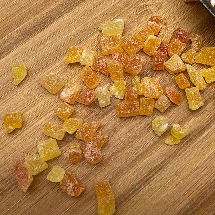 Red Heart Papaya Dried Factory Direct Supply Bulk Papaya Diced Fruit Tea Moon Cake Filling Fruit Capsuless Preserved Fruit Dried Fruit