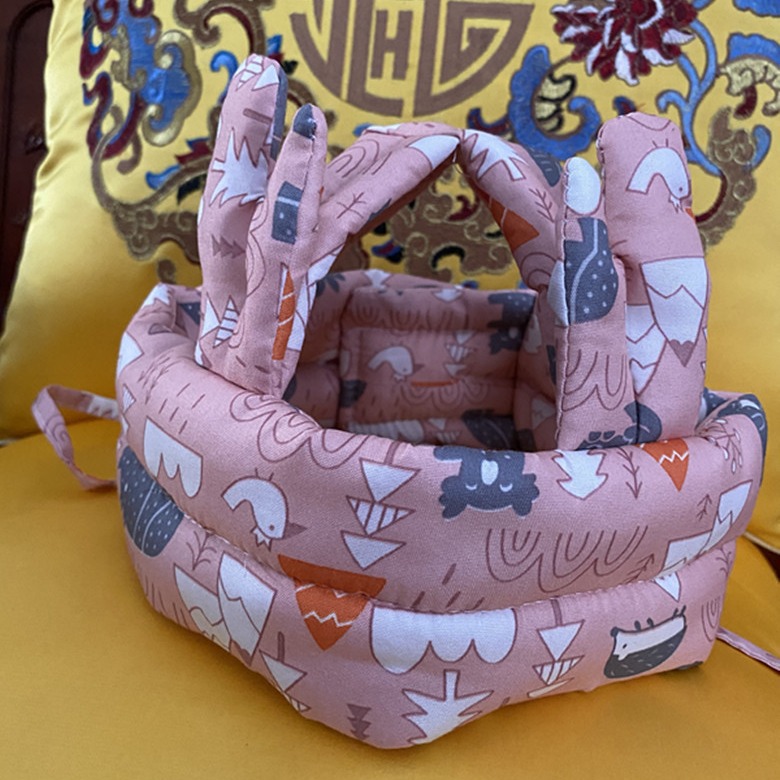 Wholesale baby anti-fall head cap baby toddler pillow anti-fall cap anti-collision breathable children's anti-fall cap four seasons universal