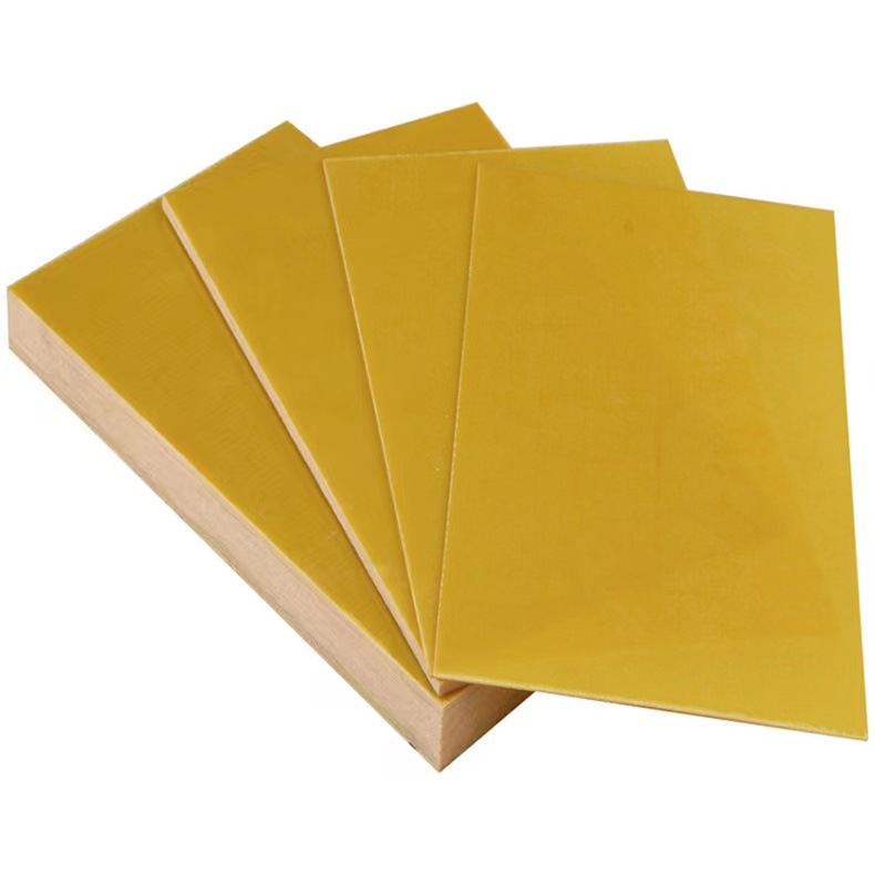 3240 Yellow Epoxy Board Insulation Board Epoxy Resin Board Heat Insulation Board Flame Retardant and High Temperature Resistant