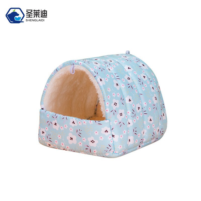 Factory wholesale hamster nest winter warm bird nest parrot squirrel Dutch pig Flower Branch mouse Golden Bear waterproof cotton nest