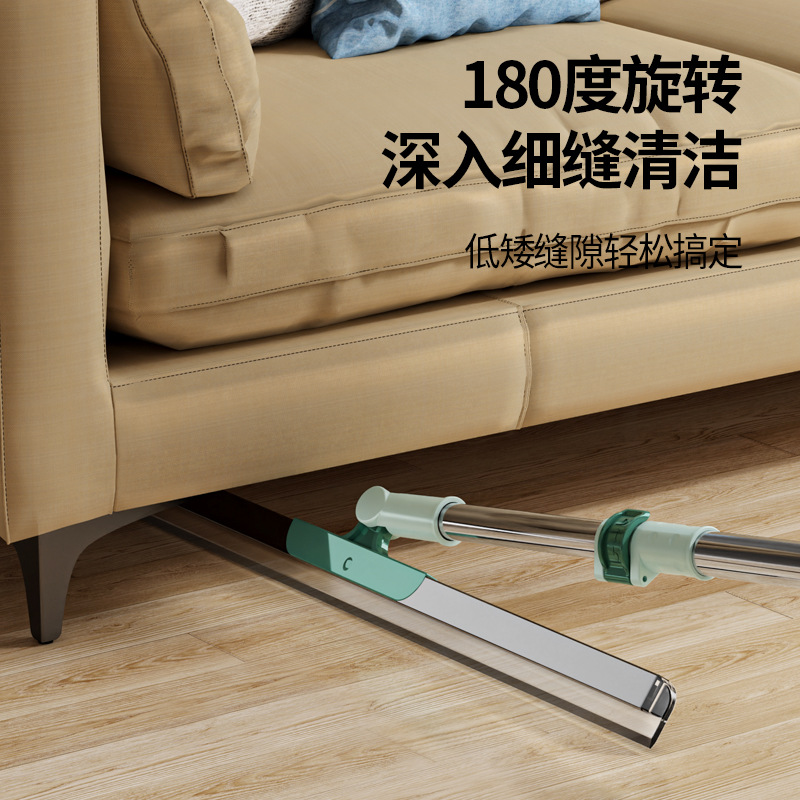 New Multifunctional Magic Broom Dust Removal Silicone Floor Scraper Floor Cleaning Broom Bathroom Toilet Wiper Artifact