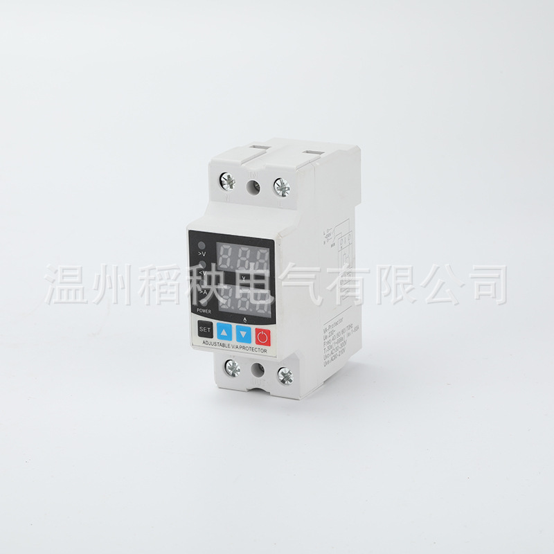 Self-compound over-voltage protector household single-phase delay power-off protection switch circuit breaker 220v