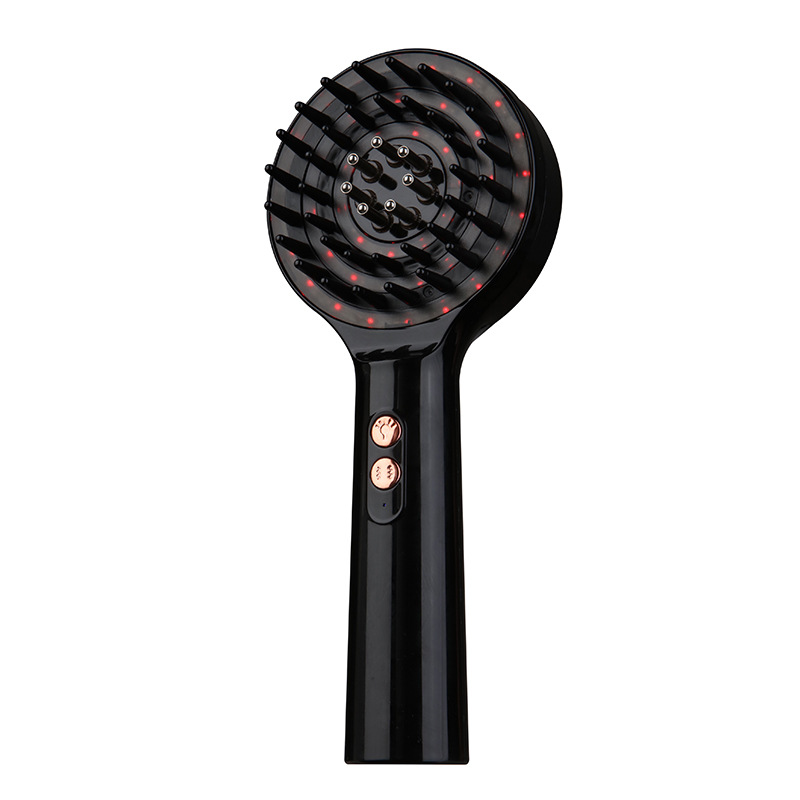 New Scalp Applicator Red Light Therapy Scalp Meridian Comb Micro-Current Essential Oil Introduction Scalp Massage Comb