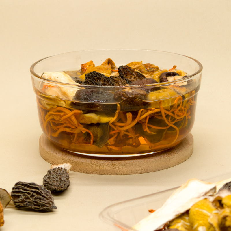 Fungus Soup Bag Yunnan Edible Fungus Colorful Fungus Soup Bag Stew Soup Fresh Morchella Velvet Mushroom Various Mushroom Dried Goods Customization