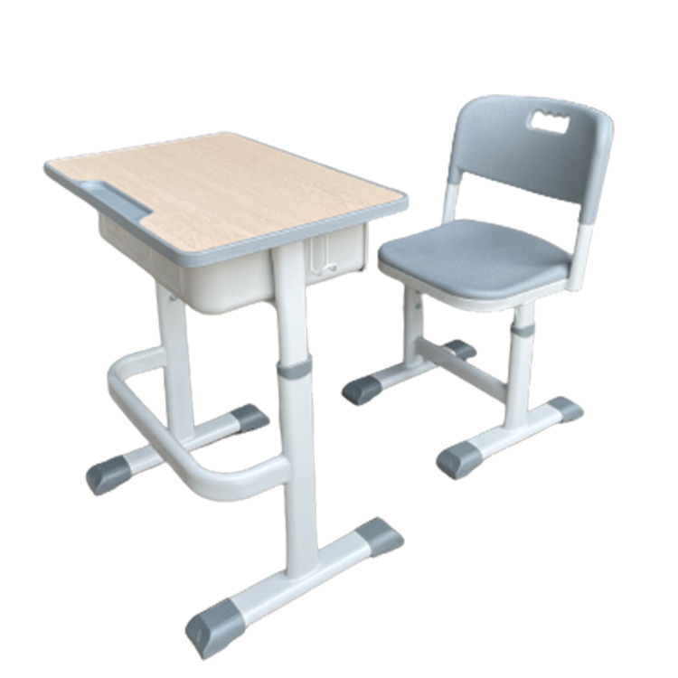Factory direct primary and secondary school desks and chairs, school tutoring classes, training desks, children's study desks can be raised and lowered