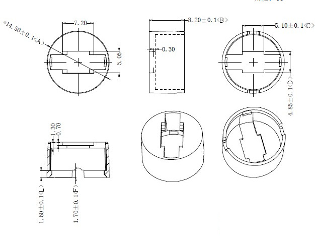 D focusing a beam of light lens d flashlight lens 5050 lamp bead 25 degree lens with bracket bead surface