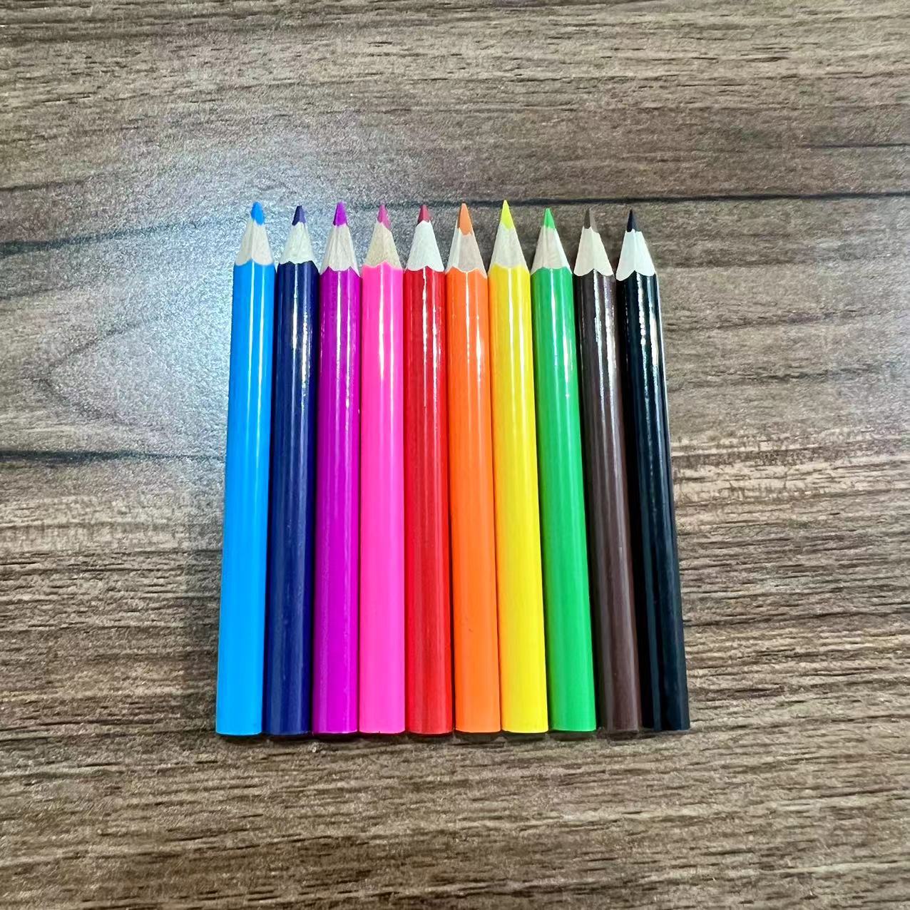 Фабричное прямое предложение, мини-карандаши 3:5 дюйма, оптовая продажа для студентов