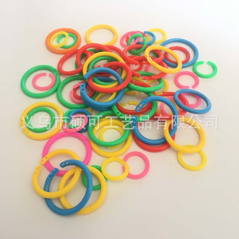 Пластиковые кольца для книг, кольца для альбомов, также есть металлические