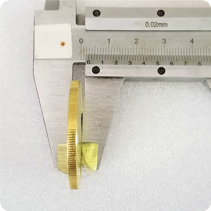 American commemorative coin brass material 1878~1893 eight brass material antique crafts