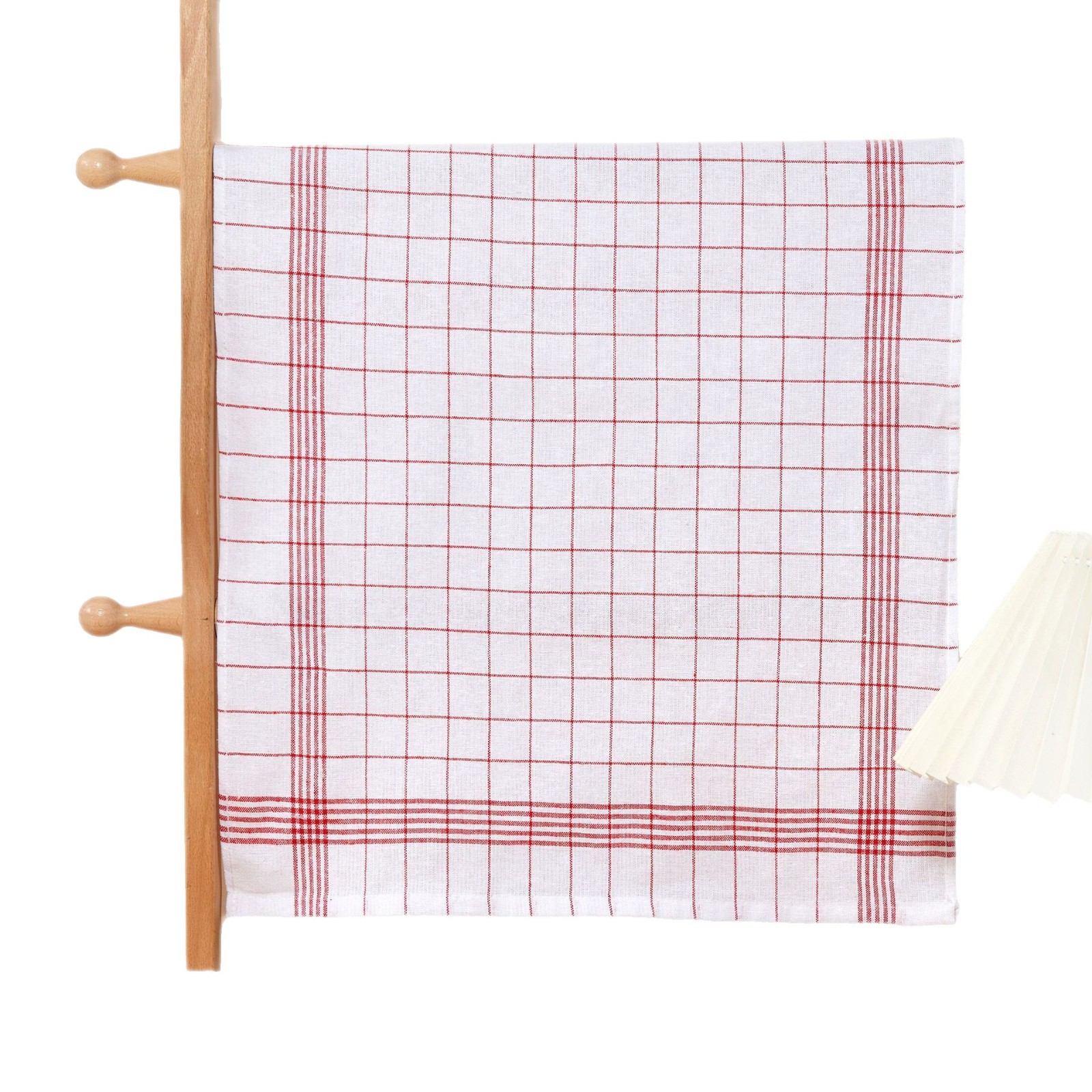 Cross-border label shipping marks selling in stock European and American classic yarn-dyed plaid tea towel kitchen dishcloth