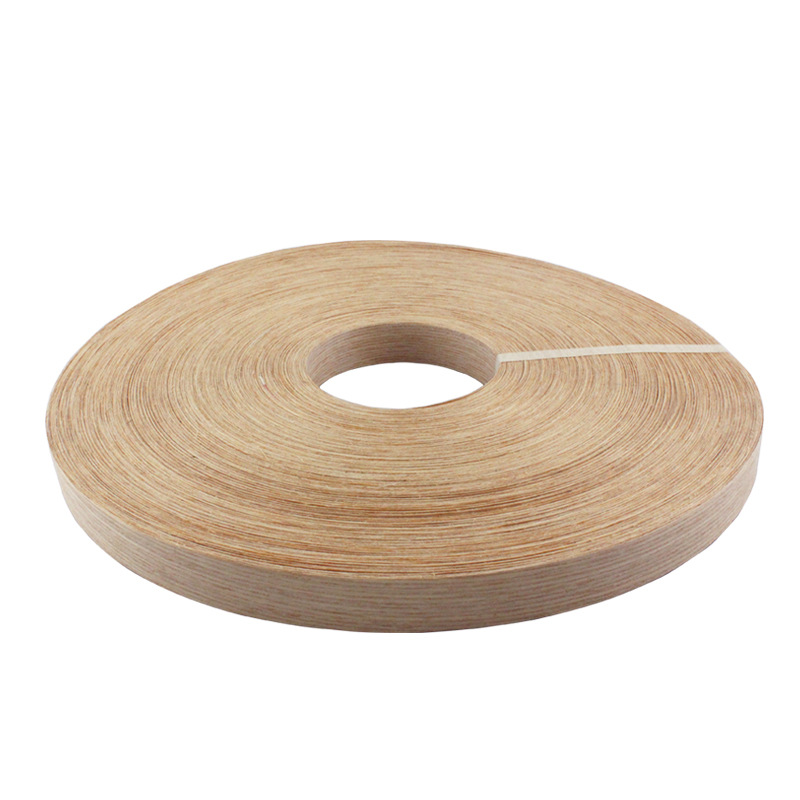 Dongguan factory direct technology White Oak straight grain tables and chairs edge banding parapet wall veneer decorative panel veneer can be formulated