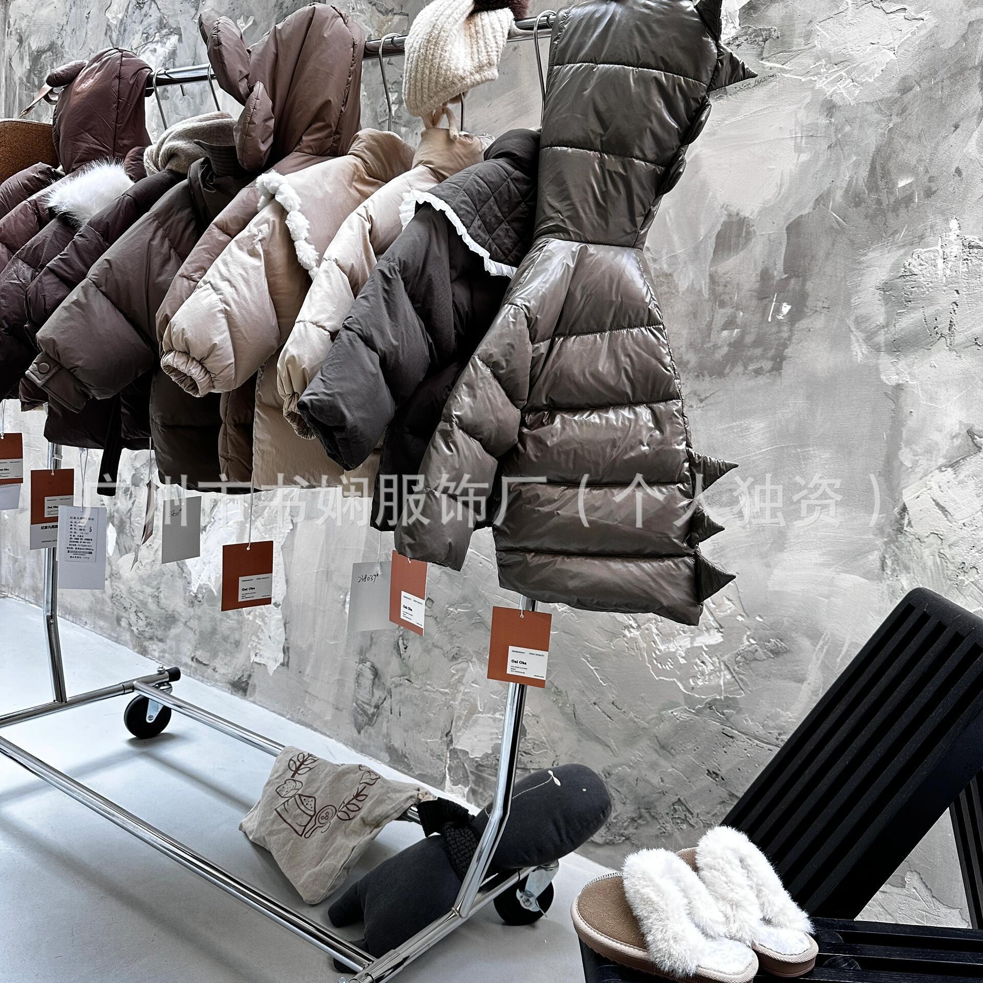 Balabala Nuoyan Brand Children's Wear Winter Down Jacket cotton-padded jacket Factory Physical Store Live Supply