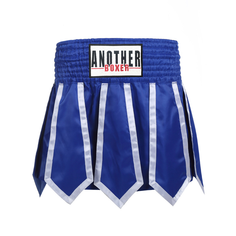 New Boxing Pants with Ribbons, Muay Thai Shorts, Competition Training Kickboxing Sanda Pants, Mixed Martial Arts Fighting Pants