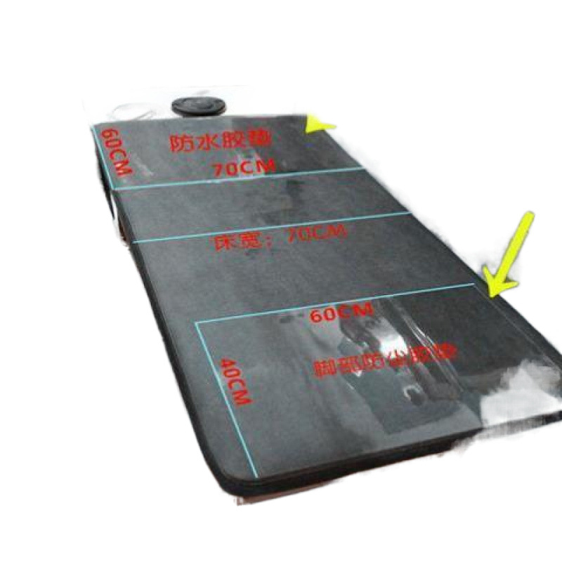 Shampoo Bed Waterproof Mat Tape Hair Therapy Shop Hair Salon Waterproof Transparent Mattress Can Stand Independent