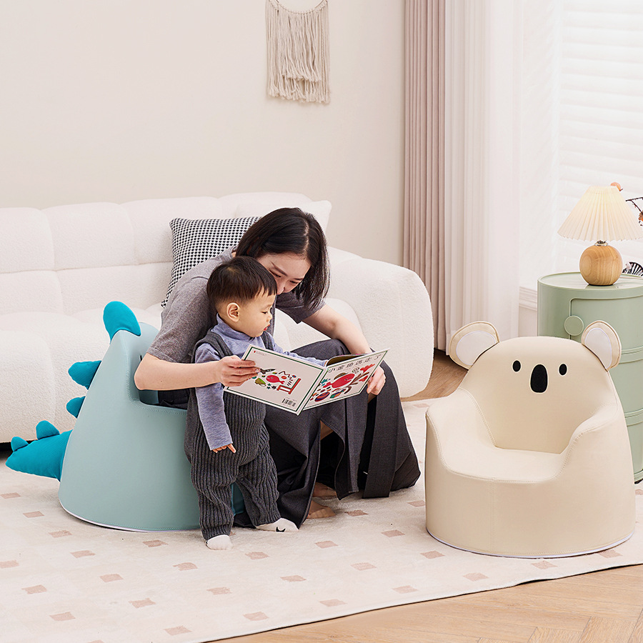 Children's Sofa Baby Baby Kindergarten Cartoon Cute Creative Environmentally Friendly Anti-Fall Reading Learning Table and Chair Small Sofa