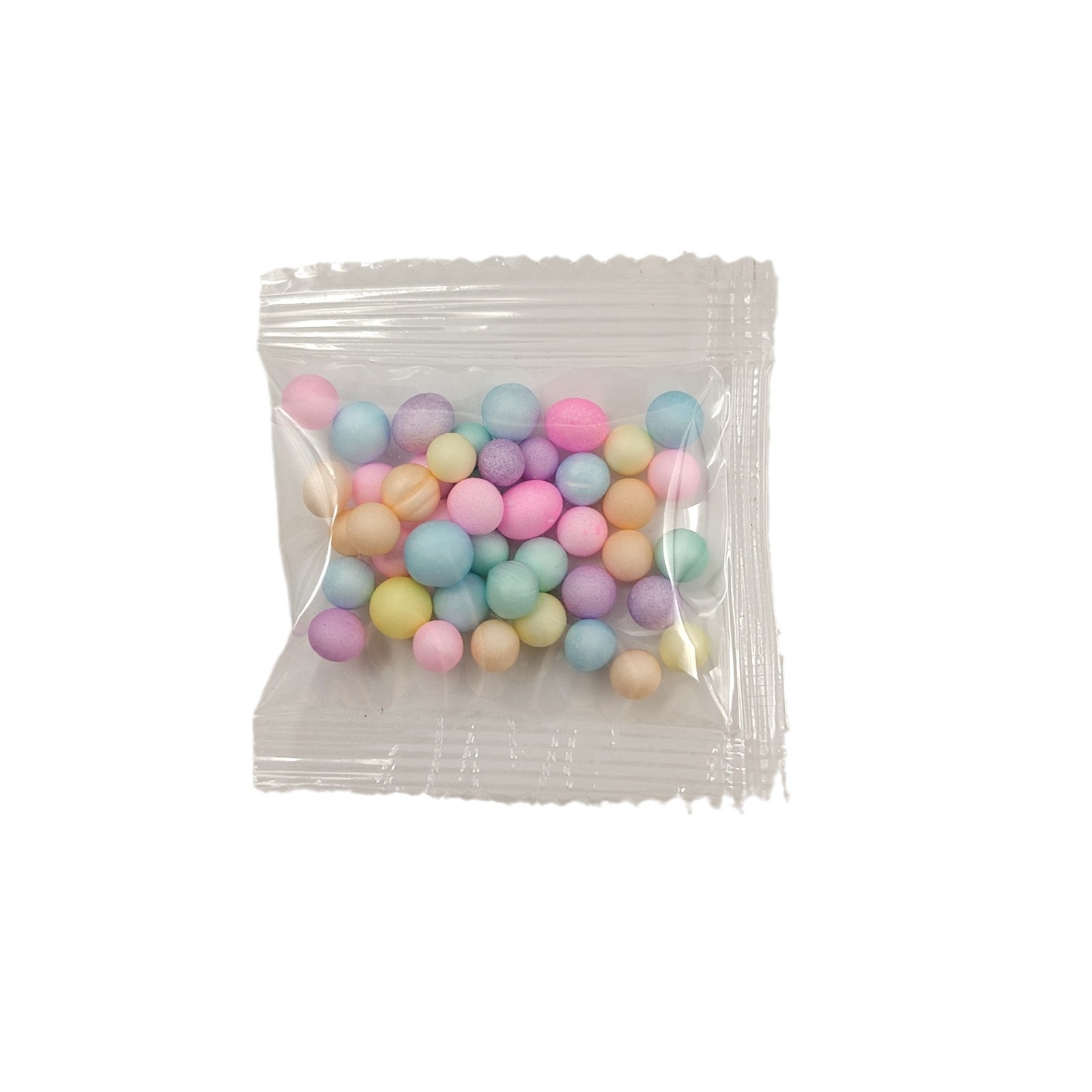 Factory wholesale gift box filler color foam ball particles handmade DIY decorative materials