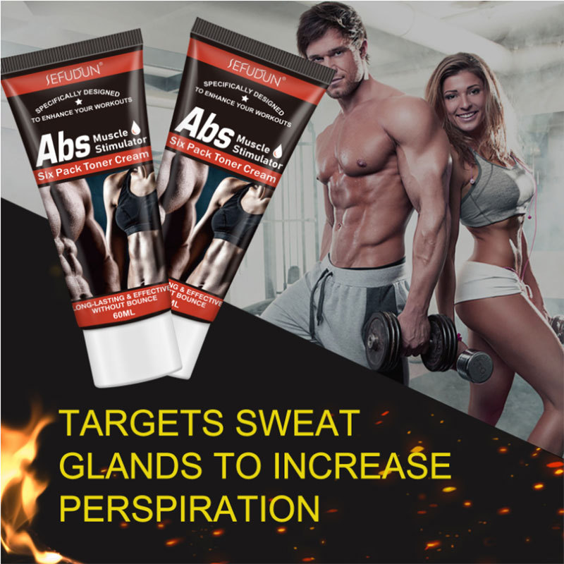 Кросс-Бордер крем для мышц живота Sefudun, для мужчин и женщин