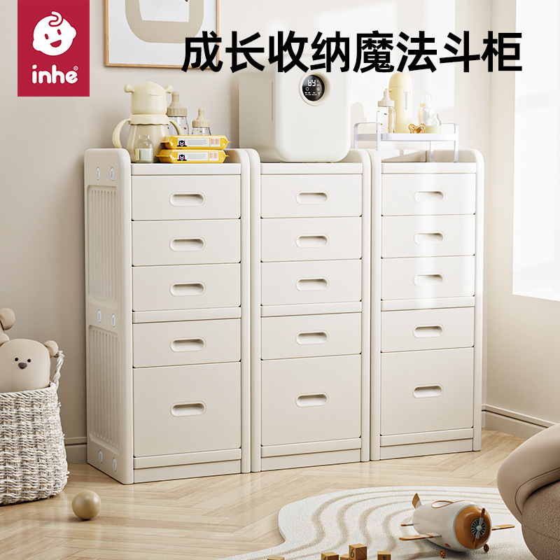 Шкаф для хранения Yinghe, стол для кормления, детский шкаф с ящиками