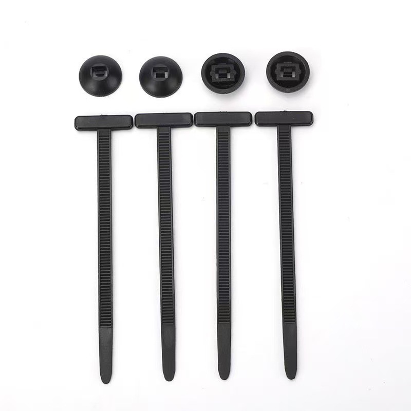 Universal Multifunctional Cable Tie Buckle Nylon Through-Hole Fastener Car Screw Trunk Wing Mudguard Fixing Clip