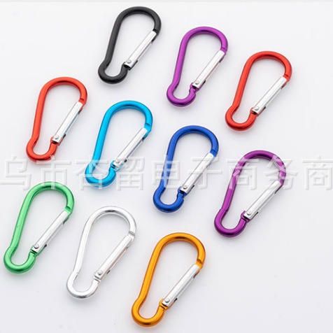 Gourd Type No.5 Outdoor Safety Spring Hook Mountain Kettle Backpack Hanging Buckle Led Light Buckle Aluminum Alloy Mountaineering Buckle