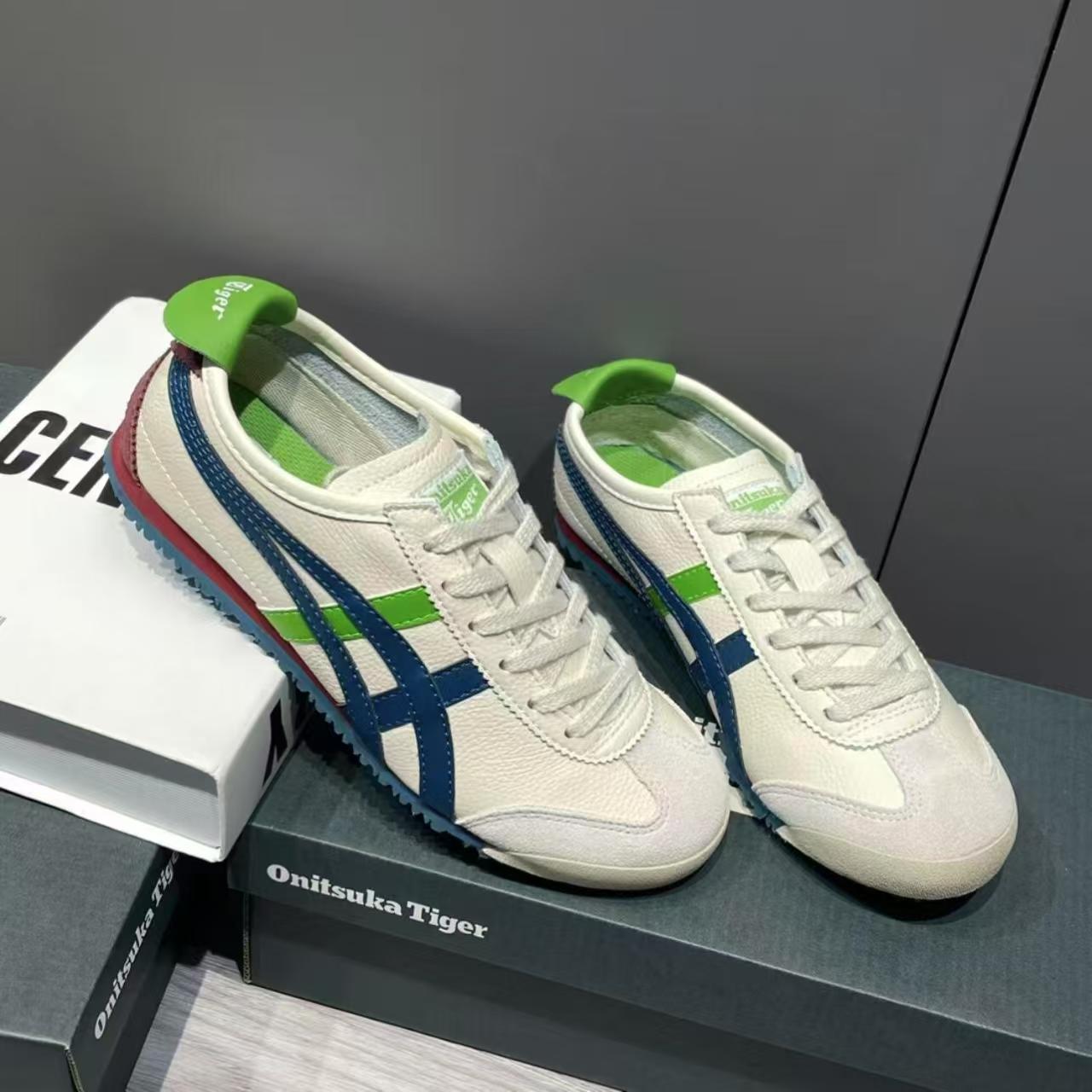 Putian Tiger Onitsuka Tiger White Shoes Mexico66 Buzz Lightyear Men's and Women's Casual Shoes Retro Style Classic