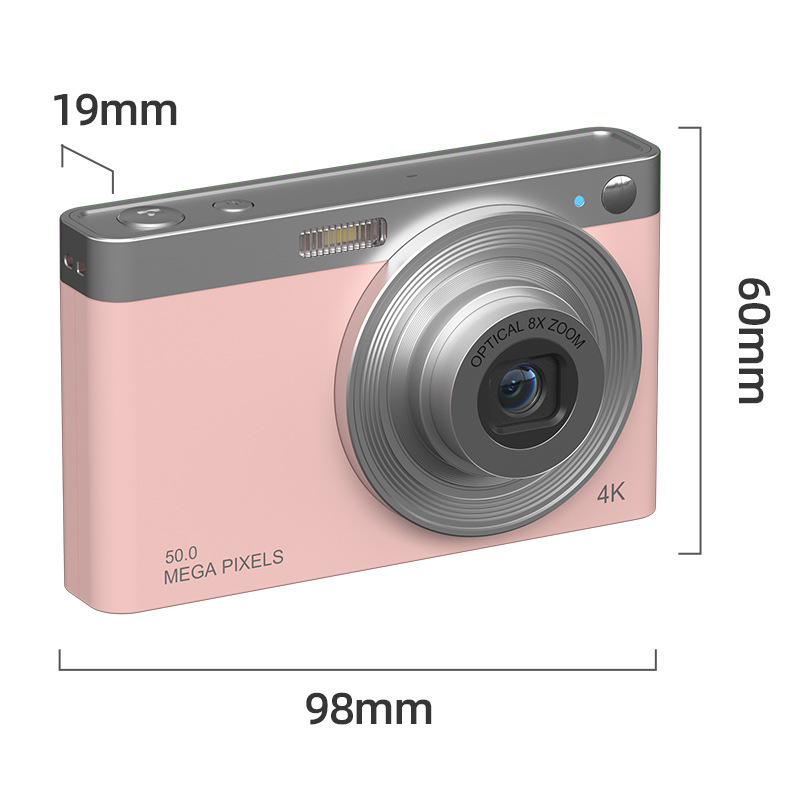 50 million megapixel telescopic lens HD ccd micro single camera optical zoom 4K retro student camera