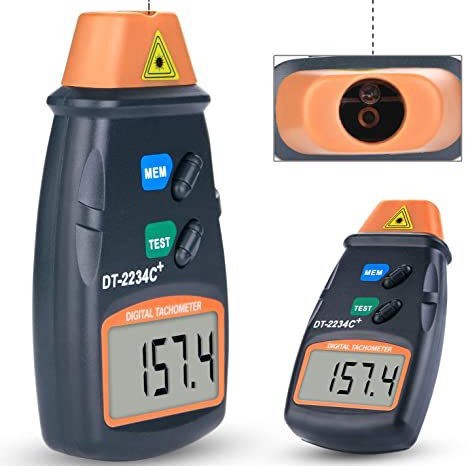 Motor tachometer speedometer laser tachometer motor photoelectric tachometer non-contact tachometer Digital