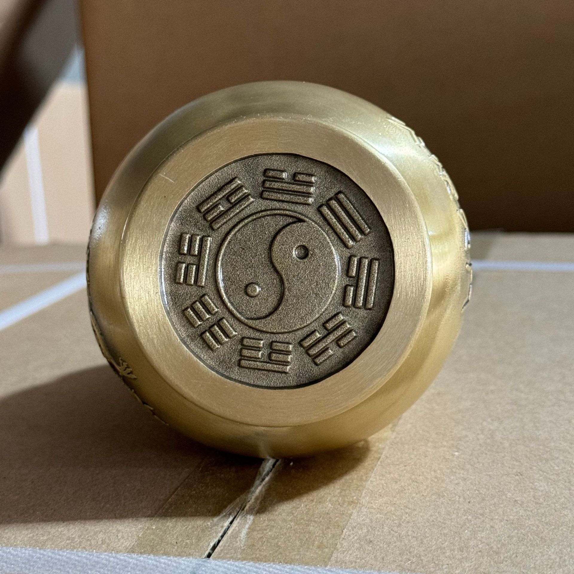 Fire Avoidance Dragon Bottle Brass Kitchen Northwest Corner Burning Tianmen Dry Bit Dissolve Fire Avoidance Dragon Gourd Ornaments