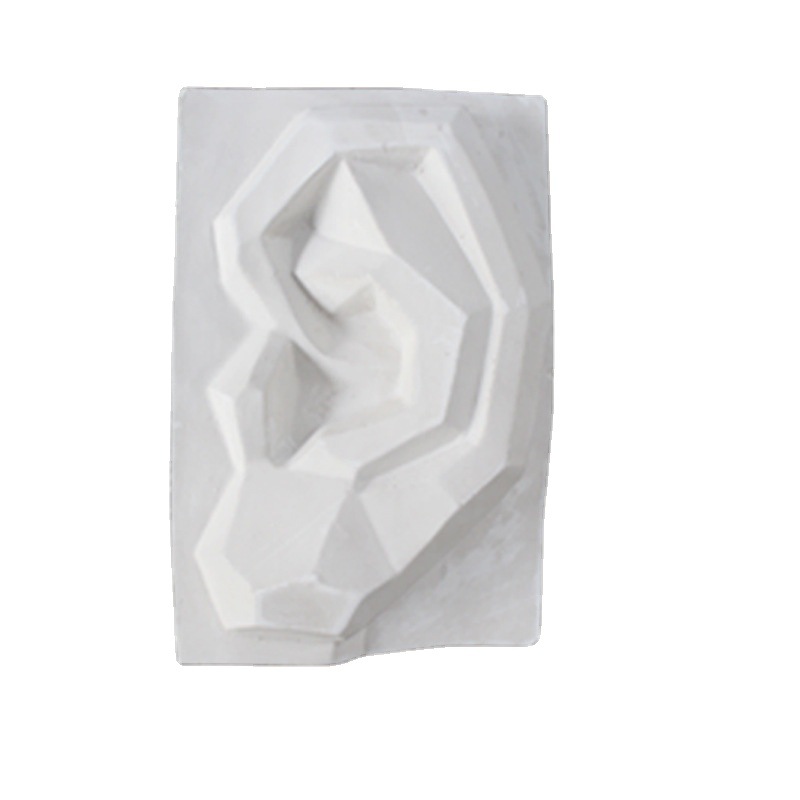 Facial Plaster statue cut surface art teaching aids decoration sketch plaster David head portrait sculpture plaster portrait model