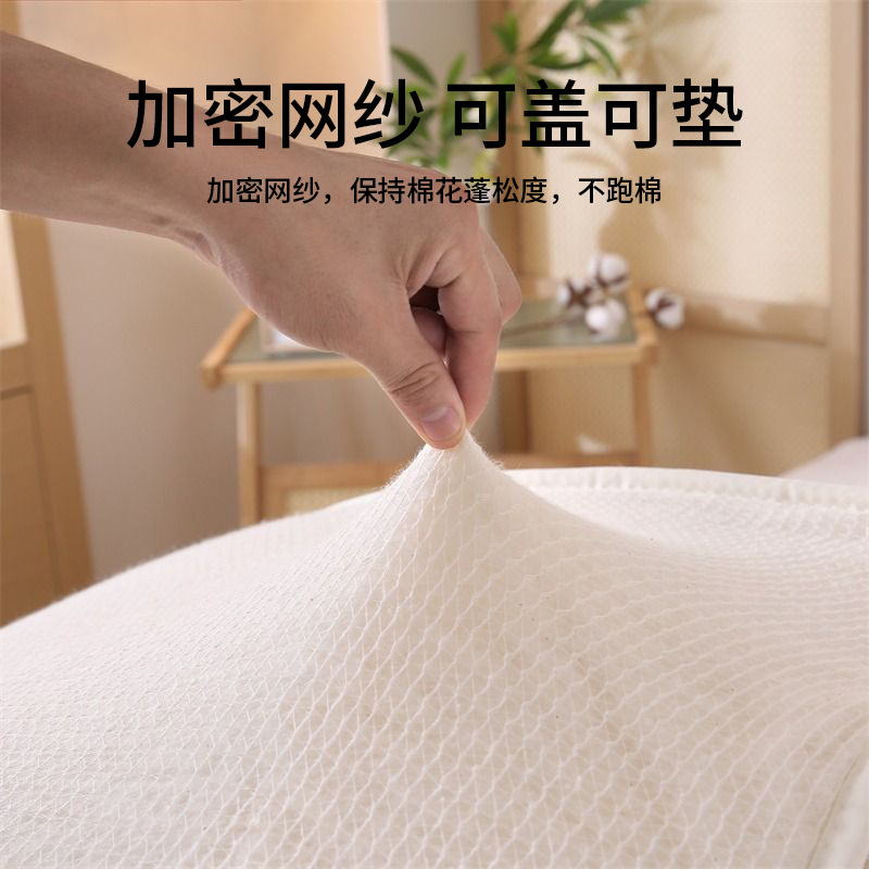 Xinjiang Cotton Quilt Cotton Quilt Core Quilt Mattress Mattress Quilt Winter Quilt for Single Person in Student Dormitory