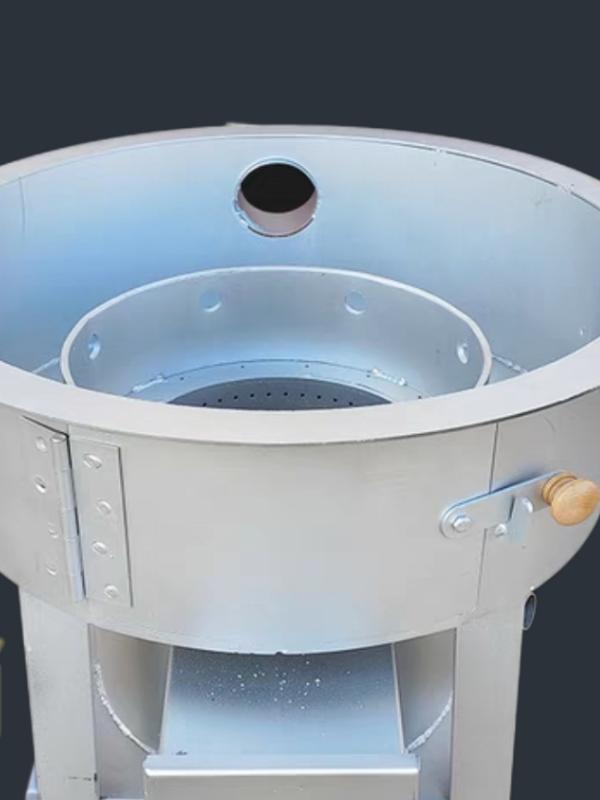 Внутренний утолщенный газификатор новый бездымный дровяной печь для сельской местности мобильный котел