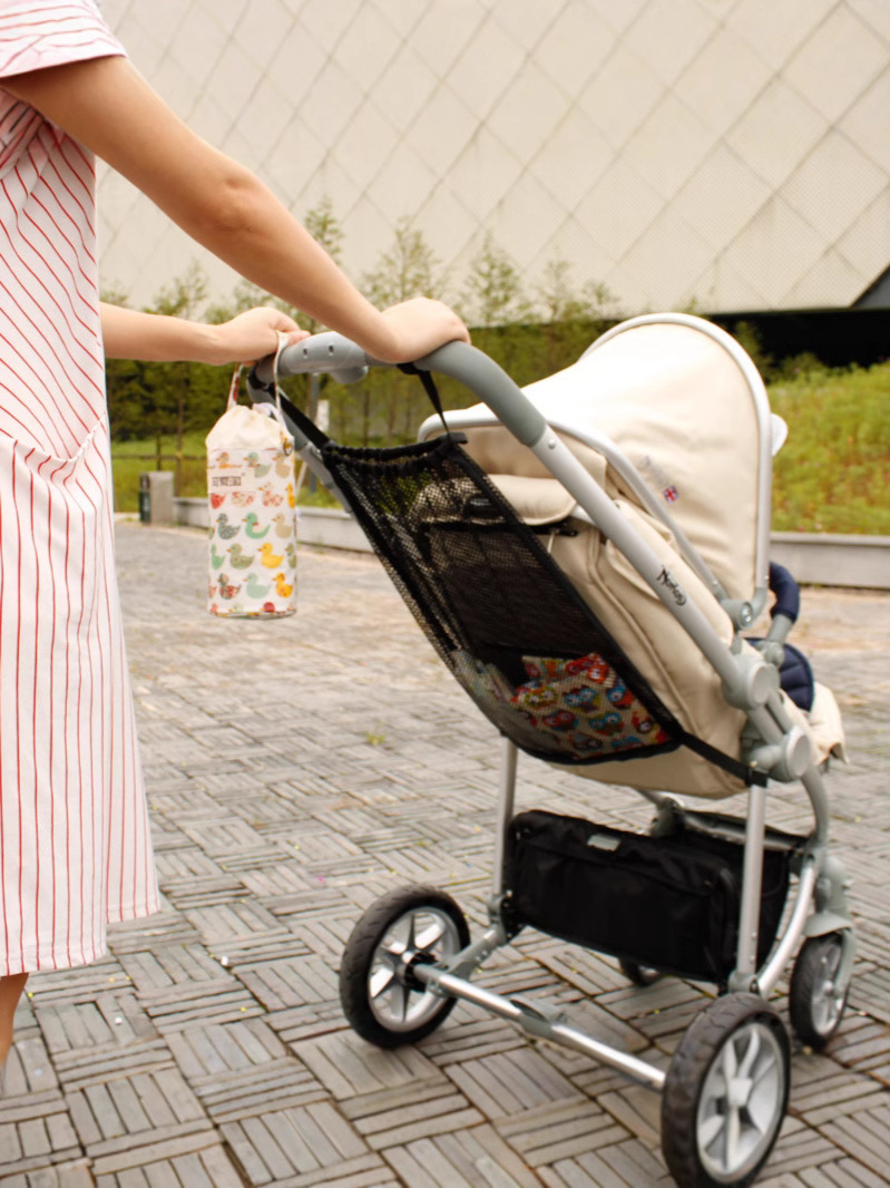 Summer Baby Stroller Net Bag Trolley Baby Supplies Baby Stroller Storage Bag Hanging Bag Car Storage Bag