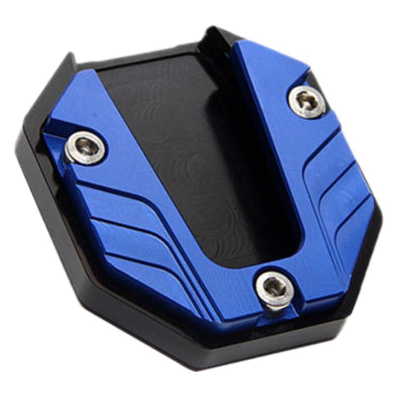 Electric car calf non-slip temple base motorcycle side tripod seat aluminum alloy modified foot support enlarged base