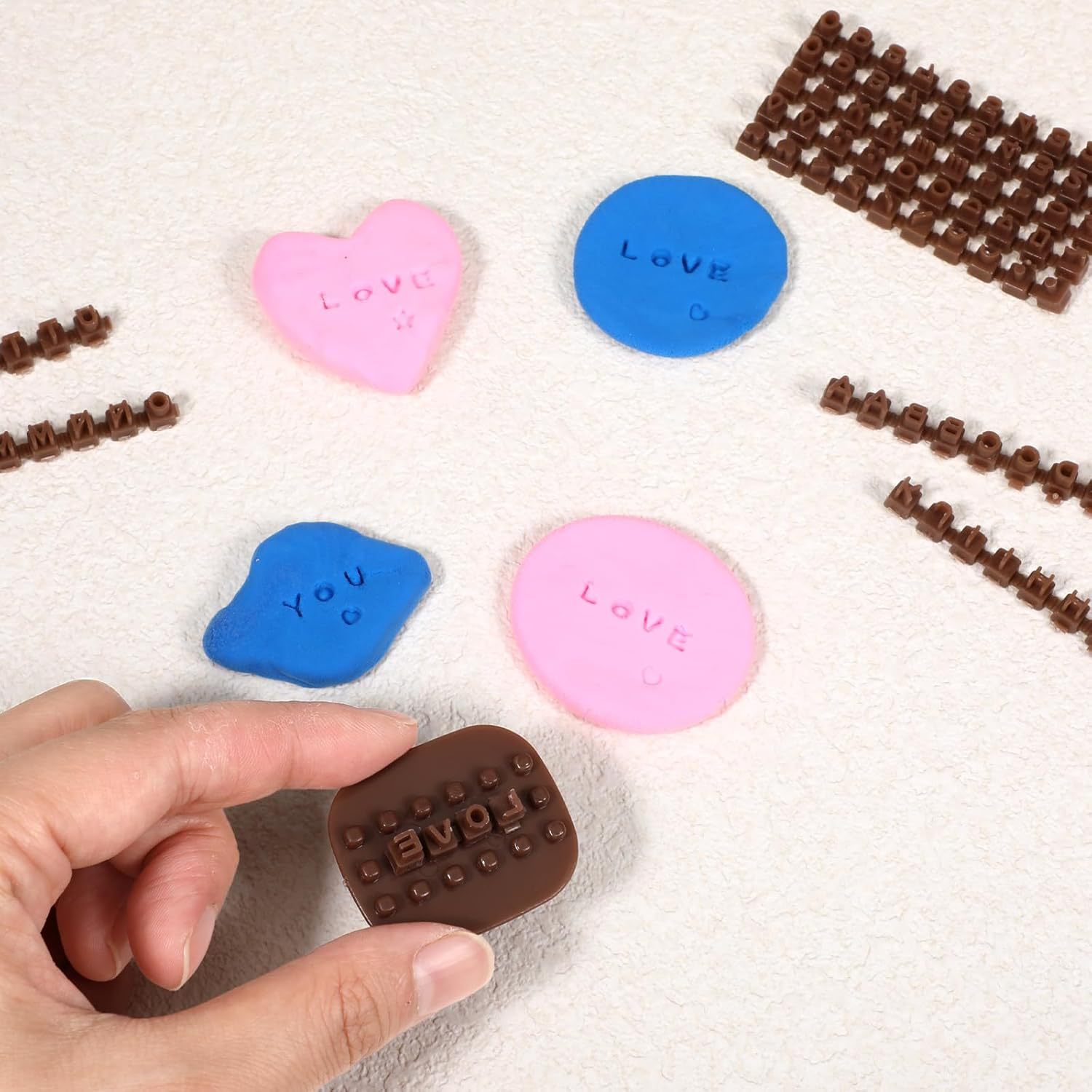 Alphanumeric Symbol Biscuit Press Stamp Mold Stamp Stamp Mold Cake Decoration Baking Tools DIY