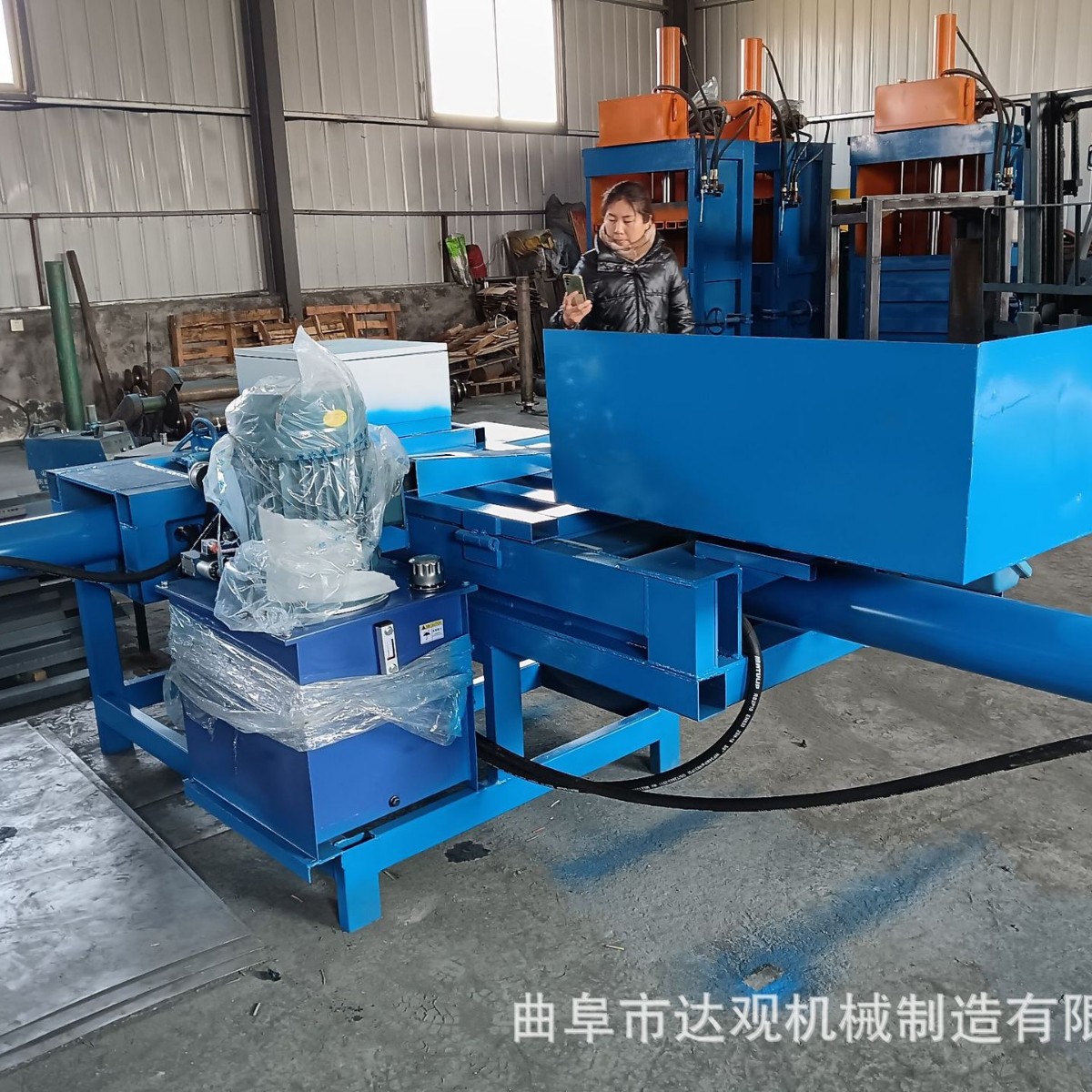 25kg Cloth Baling Machine for Old Clothes and Fabric Scraps Compression Bagging Machine 10kg Cloth Baling Machine