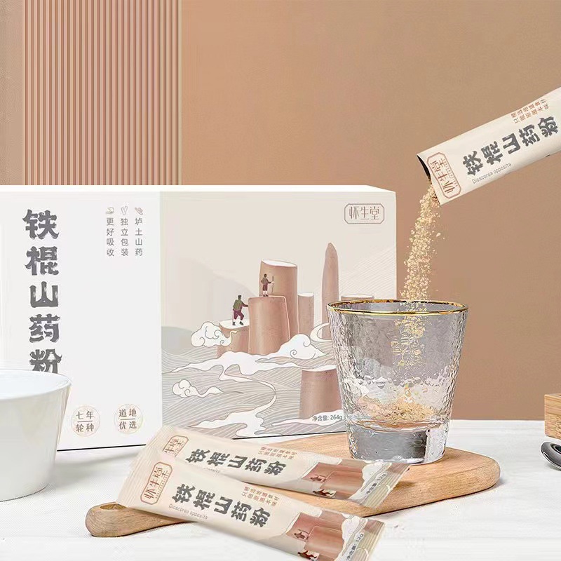 Порошок ямса из железного стержня Хуайшентан, 264г, порошок Хуайшань, завтрак, заменитель пищи, мгновенный напиток, доставка в одном экземпляре