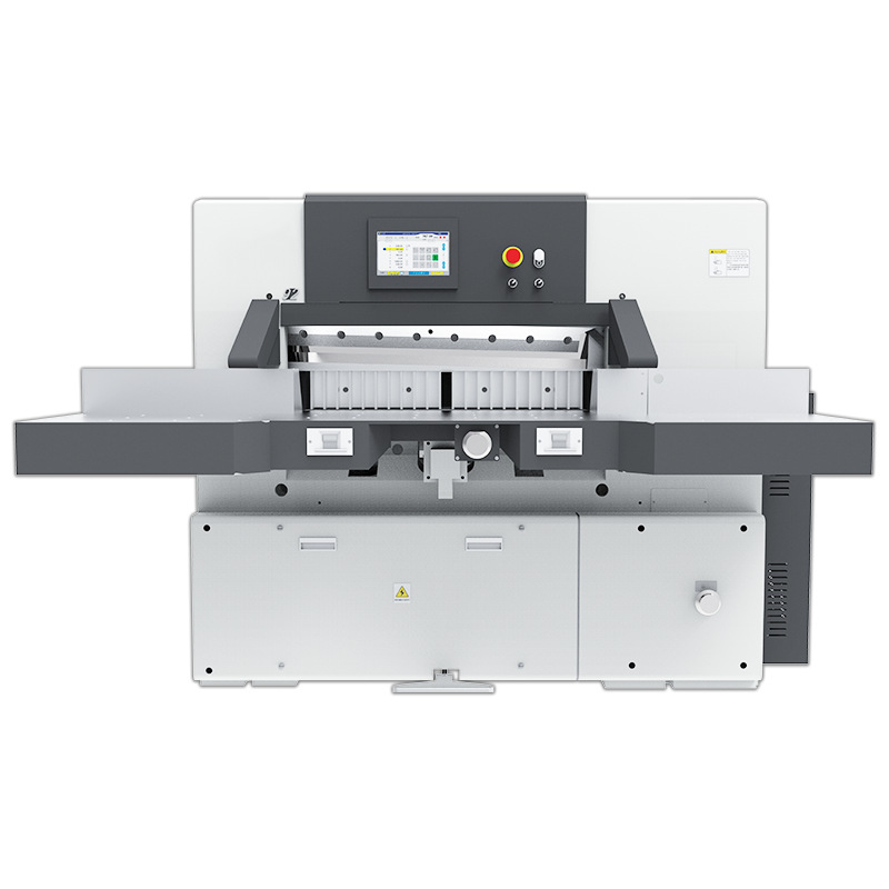 Factory Direct Sales Programmable Paper Cutting Machine Worm Gear Light Control Chrome-Plated Double Hydraulic Double Guide Rail Fully Automatic Programmable Paper Cutting Machine