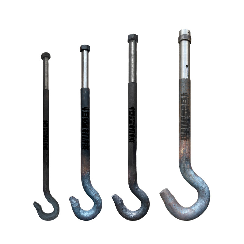 Hook type shot blasting machine accessories 1 ton 2 ton 3 ton 5 ton forged round steel wear-resistant hook hoisting assembly rotating gear