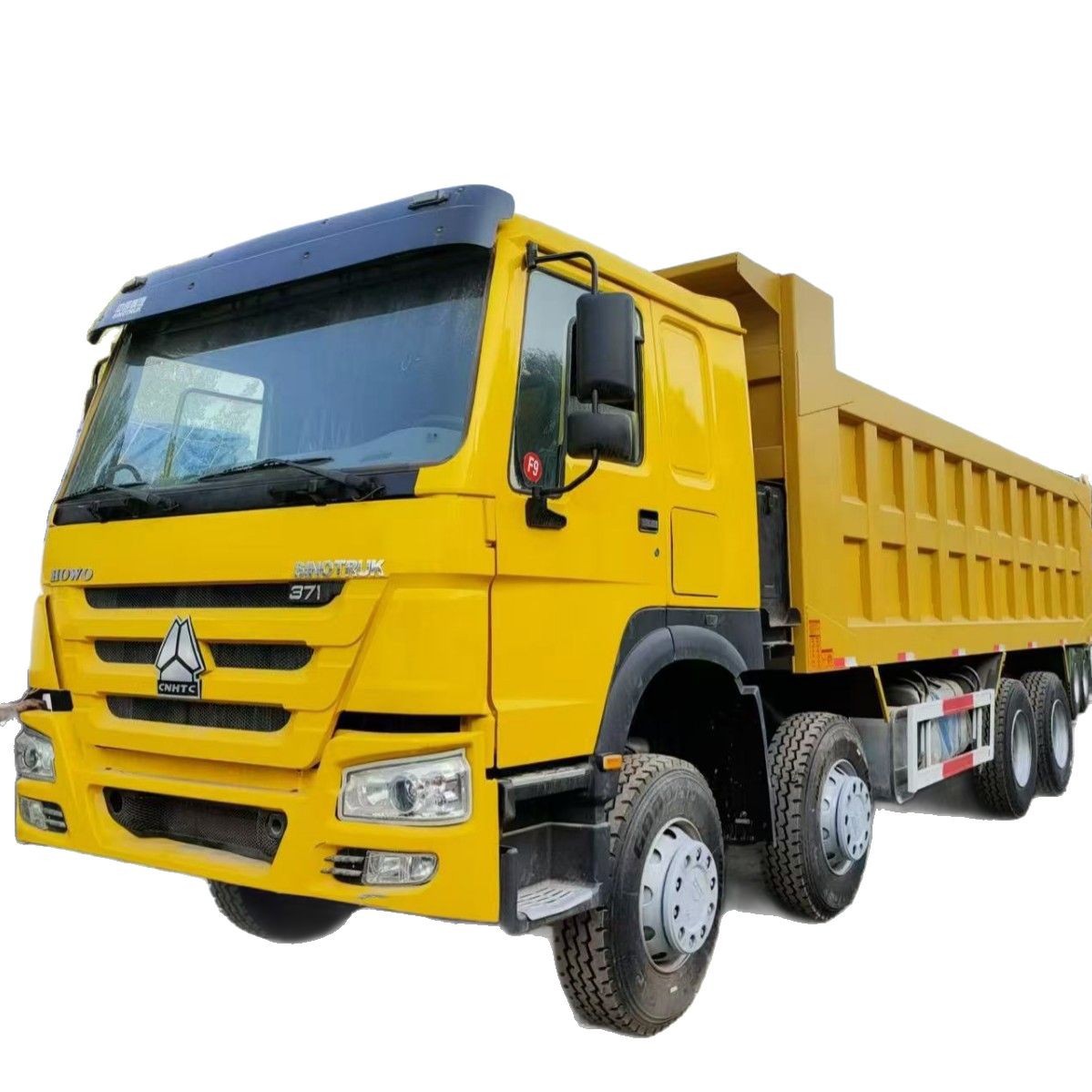 Cross-Border Front-Four-Wheel-Drive Rear-Eight-Wheel-Drive Dump Truck, National 23 Howo Dump Truck, Engineering Dump Truck, Cargo Truck, Engineering Vehicle