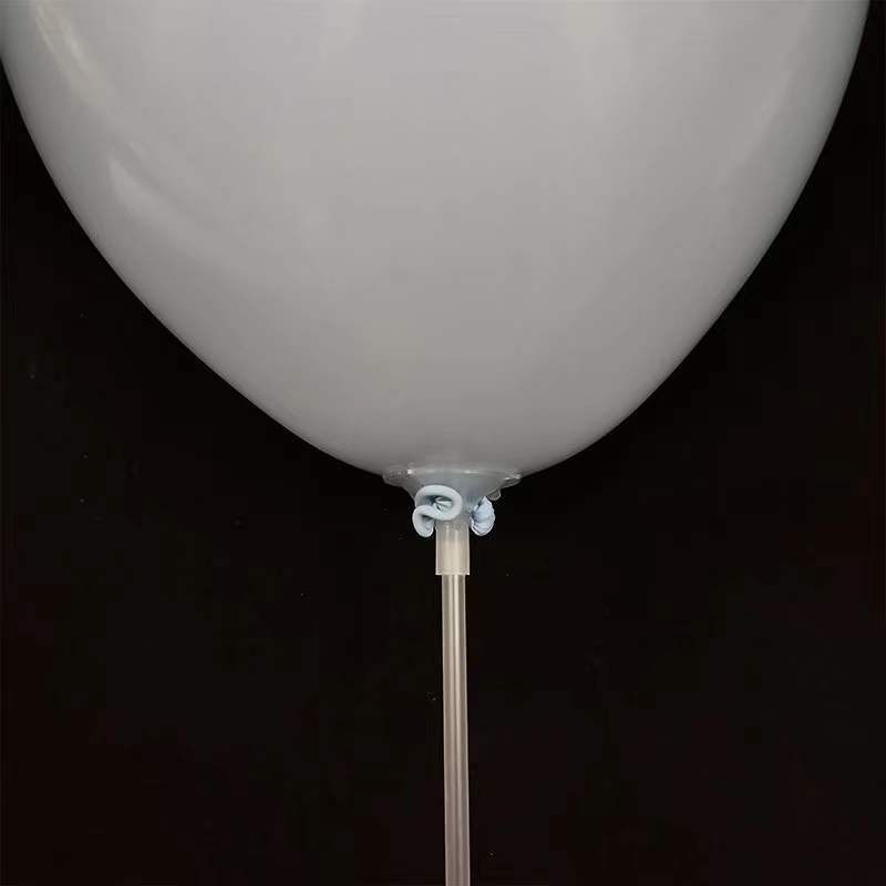 40cm white balloon pole transparent color drag Pole Pole Balloon Cup stick balloon pole