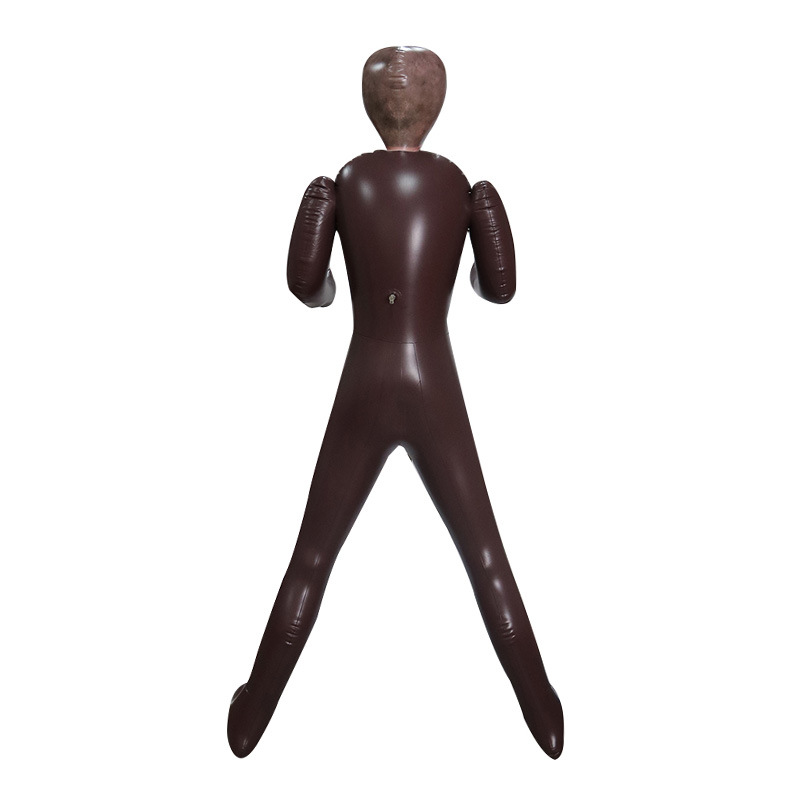 Jun's Inflatable Doll Female Sex Toy Painting Skin Macho Men's Inflatable Doll Male Black Skin Male Pvc