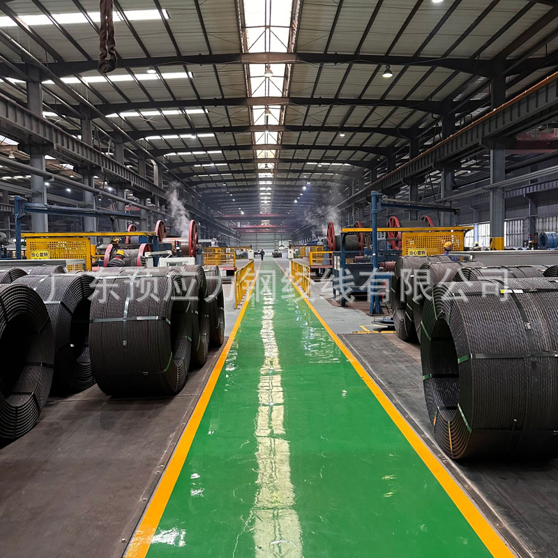 Pre-Stressed Steel Strand 12.7/15.2/17.8 Slow Bonding Non-Bonded Bonded Steel Strand Manufacturer in Stock